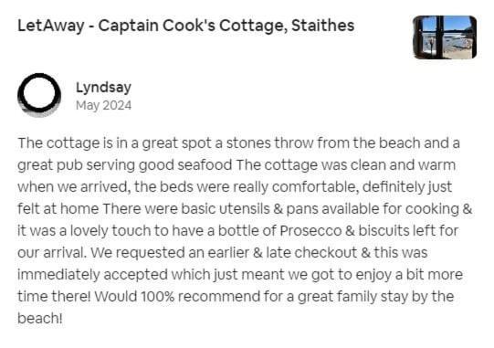Letaway - Captain Cook'S Cottage, Staithes Ngoại thất bức ảnh